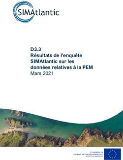 D3.3 Résultats de l'enquête SIMAtlantic sur les données relatives à la PEM - Mars 2021