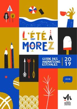 20 1 9 guide des animations estivales