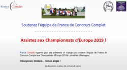 Assistez aux Championnats d'Europe 2019 ! - Soutenez l'&eacute;quipe de France de Concours Complet
