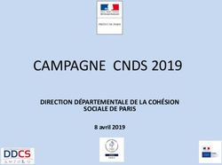 CAMPAGNE CNDS 2019 DIRECTION D&Eacute;PARTEMENTALE DE LA COH&Eacute;SION SOCIALE DE PARIS - 8 avril 2019 - DDCS