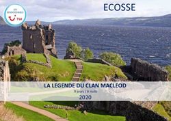 ECOSSE - LA LEGENDE DU CLAN MACLEOD 2020