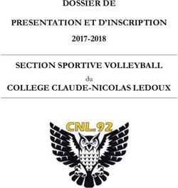 DOSSIER DE PRESENTATION ET D'INSCRIPTION SECTION SPORTIVE VOLLEYBALL COLLEGE CLAUDE-NICOLAS LEDOUX - 2017-2018 du