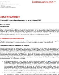 Actualit&eacute; juridique Vision 20/20 sur la saison des procurations 2020 - Norton ...