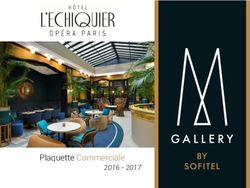 Plaquette Commerciale 2016 2017
