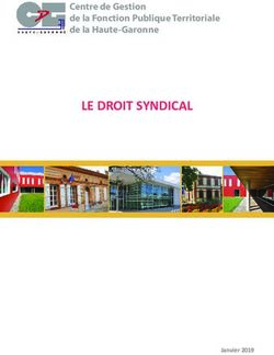 LE DROIT SYNDICAL Centre De Gestion De La Fonction Publique ...