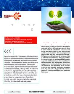 LES REINS ET LA SCL&Eacute;RODERMIE SYST&Eacute;MIQUE - Scl&eacute;rodermie Qu&eacute;bec