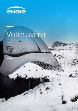 Votre avenir Un tiers du chemin accompli - ENGIE