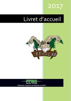 2017 Livret d'accueil - FFMC 88