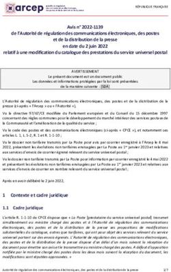 De l'Autorit&eacute; de r&eacute;gulation des communications &eacute;lectroniques, des postes