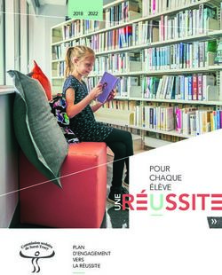 POUR CHAQUE &Eacute;L&Egrave;VE PLAN D'ENGAGEMENT VERS LA R&Eacute;USSITE - 2018 " 2022 - Centre de services scolaire de ...