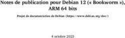 Notes de publication pour Debian 12 " Bookworm ", ARM 64 bits - 4 octobre 2023 Projet de documentation de Debian