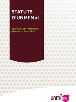 STATUTS D'UNMI'Mut Approuvés par l'Assemblée générale du 9 juin 2022