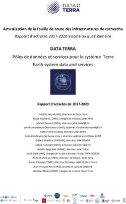 DATA TERRA Pôles de données et services pour le système Terre Earth system data and services