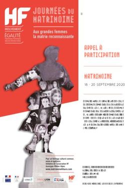 APPEL À PARTICIPATION MATRIMOINE