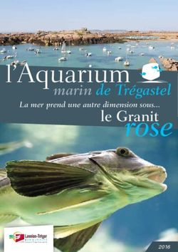 Rose marin de Trégastel - l'Aquarium - Aquarium Tregastel
