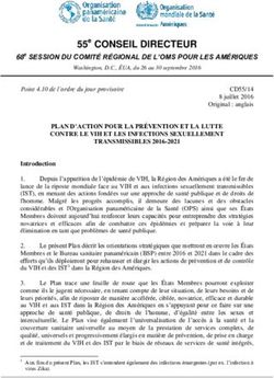 55e CONSEIL DIRECTEUR - Pan American Health Organization