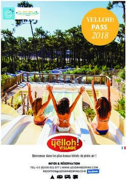 PASS 2018 - INFOS & R&Eacute;SERVATION