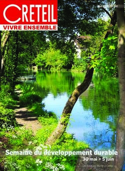 Semaine du développement durable - VIVRE ENSEMBLE - n 392