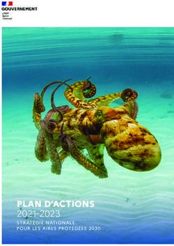 PLAN D'ACTIONS 2021-2023 - STR AT&Eacute;GIE NATIONALE POUR LES AIRES PROT&Eacute;G&Eacute;ES 2030 - Minist&egrave;re de la Transition &eacute;cologique