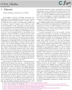 CFEMBulletin 1 Éditorial Novembre 2018 - Sesamath