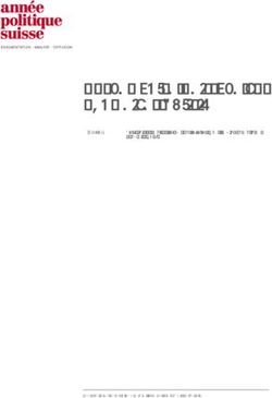 Ausgewählte Beiträge zur Schweizer Politik - Année politique ...