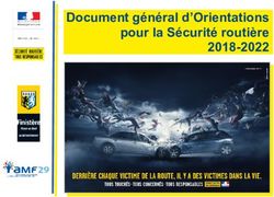 Document g&eacute;n&eacute;ral d'Orientations pour la S&eacute;curit&eacute; routi&egrave;re 2018-2022