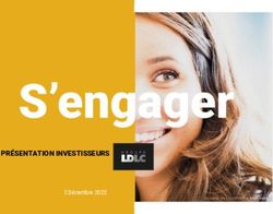 PR&Eacute;SENTATION INVESTISSEURS - 2 D&eacute;cembre 2022 - Groupe LDLC
