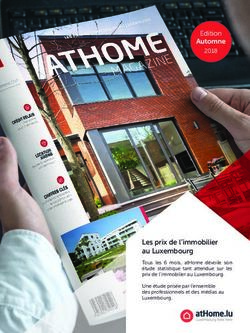 Les prix de l'immobilier au Luxembourg - Edition - atHome.lu