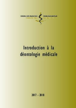 Introduction à la déontologie médicale 2017 2018