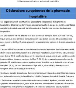 D&eacute;clarations europ&eacute;ennes de la pharmacie hospitali&egrave;re