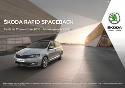 &Scaron;KODA RAPID SPACEBACK - Tarifs au 1er novembre 2018 / Ann&eacute;e-mod&egrave;le 2019 (K) - Acc&egrave;s au site