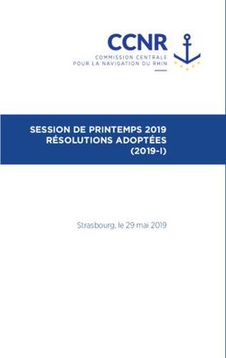 SESSION DE PRINTEMPS 2019 RÉSOLUTIONS ADOPTÉES (2019-I) - Strasbourg, le 29 mai 2019 - Central ...