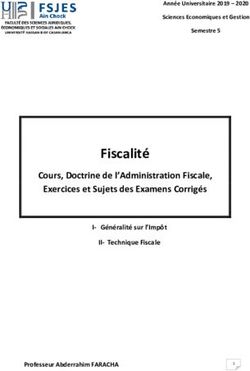 Fiscalité Cours, Doctrine de l'Administration Fiscale, Exercices et Sujets des Examens Corrigés