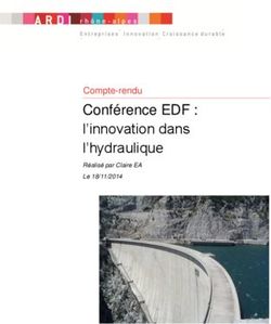 Conférence EDF : l'innovation dans l'hydraulique - Compte-rendu