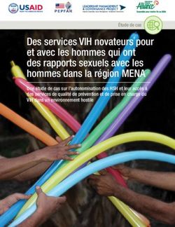 Des services VIH novateurs pour et avec les hommes qui ont des rapports sexuels avec les hommes dans la région MENA