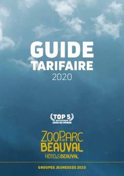 GUIDE TARIFAIRE 2020 - AWS