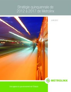 Stratégie quinquennale de 2012 à 2017 de Metrolinx - JUIN 2012