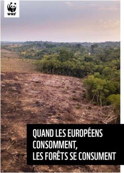 QUAND LES EUROPÉENS CONSOMMENT, LES FORÊTS SE CONSUMENT