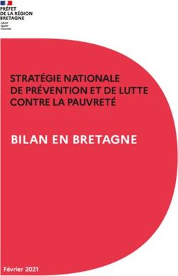 BILAN EN BRETAGNE STRAT&Eacute;GIE NATIONALE DE PR&Eacute;VENTION ET DE LUTTE CONTRE LA PAUVRET&Eacute; - Minist&egrave;re des Solidarit&eacute;s et de la Sant&eacute;