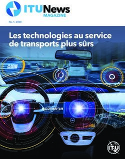 Les technologies au service de transports plus s&ucirc;rs - No. 1, 2020 - ITU