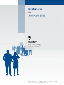 Infobulletin Avril/April 2022 - Etat de Fribourg