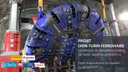 PROJET LYON-TURIN FERROVIAIRE - OUVRAGES DE RECONNAISSANCE DE SAINT-MARTIN-LA-PORTE 4 - Societa Italiana Gallerie
