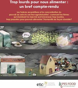 Un bref compte-rendu Trop lourds pour nous alimenter : ETC Group