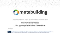 Webinaire d'information 2&egrave;me appel &agrave; projet " GROW & HARVEST " - Cercle Promodul