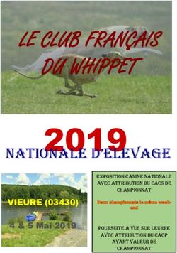 2019 LE CLUB FRAN&Ccedil;AIS DU WHIPPET - NATIONALE d'ELEVAGE - Cedia
