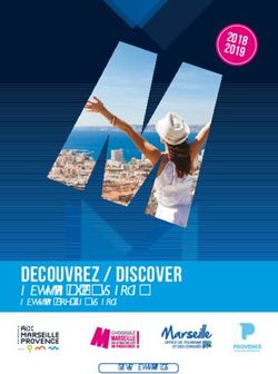 DECOUVREZ / DISCOVER Marseille et la Provence Marseille and the Provence 2018 2019 - Marseille Congres