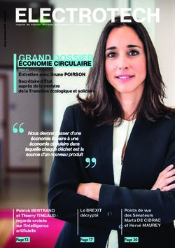 GRAND DOSSIER ÉCONOMIE CIRCULAIRE - FIEEC