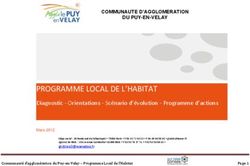 PROGRAMME LOCAL DE L'HABITAT - Diagnostic - Orientations - Scénario d'évolution - Programme d'actions