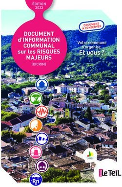Et vous ? Votre commune s'organise - DOCUMENT d'INFORMATION COMMUNAL MAJEURS sur les RISQUES