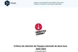 Crit&egrave;res de s&eacute;lection de l'&eacute;quipe nationale de demi-lune 2022-2023 - 9 d&eacute;cembre 2022